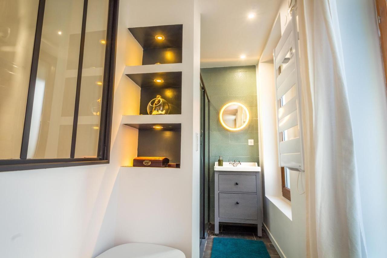Sauna - Le Loft Des Remparts - Flobnb ล็อง ภายนอก รูปภาพ